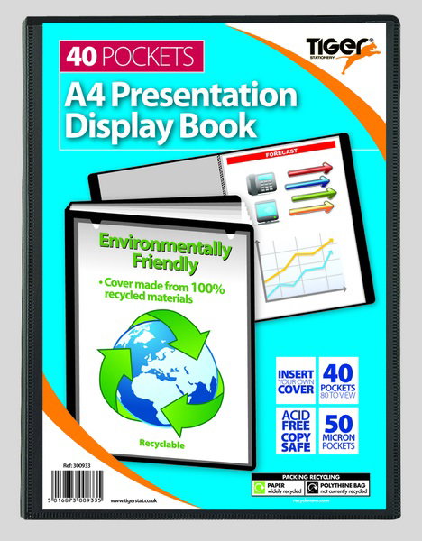 Performance Flexible Display Book A4 40 Pocket | WPS Westward