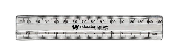 Popular Ruler Popular Ruler Shatterproof 15cm Clear Pk10 & 100 | WPS Westward