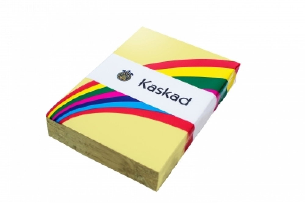 Kaskad Coloured Paper Bunting Yellow A4 80gsm Pk500 Sheets | WPS Westward